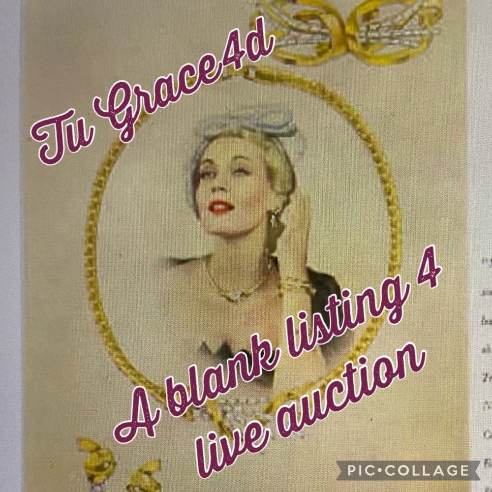 A Blank Listing 4 live as seen live w Grace4d & all is sold as Is 🌻 - Picture 1 of 14